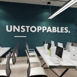 Unstoppables, Office, Wall, Art, 3D, Typography, Decor, PVC, Inspirational, Motivational, Work, Sucess, Decals, Stickers - Skuunst - thumbnail 3