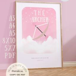 The Archer - Taylor Inspired Lyrics, Lyric Print, Lover, Christmas Gift Gift, Eras, Poster, Lyric, Wall Art, Print A3/A4/A5/8x10/5x7 - thumbnail 2