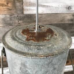 Vintage Barn Pail Pendant - thumbnail 3