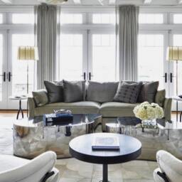 Pair Of Pigeon Grey Velvet Curtains, Bedroom Light Living Room Custom Curtains - thumbnail 2