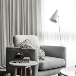 Pair Of Pigeon Grey Velvet Curtains, Bedroom Light Living Room Custom Curtains - thumbnail 3
