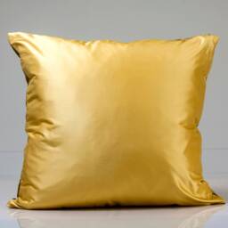 Gold Plaid Silk Pillow Cover, Lee Jofa Designer Toss - thumbnail 4