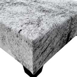 Custom Made Genuine Cowhide Ottoman/Coffee Table - Handmade Free U.s Shipping Fo - thumbnail 4