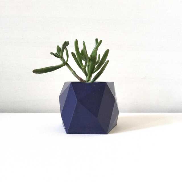 Geometric Indoor Planters, Plant Pot For Cacti & Small Plants - image 1