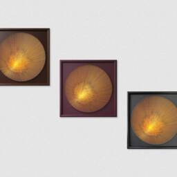 Simple Geometric 3D String Art - Modern Japandi Zen Wall Art, Glow in Dark Option - thumbnail 2