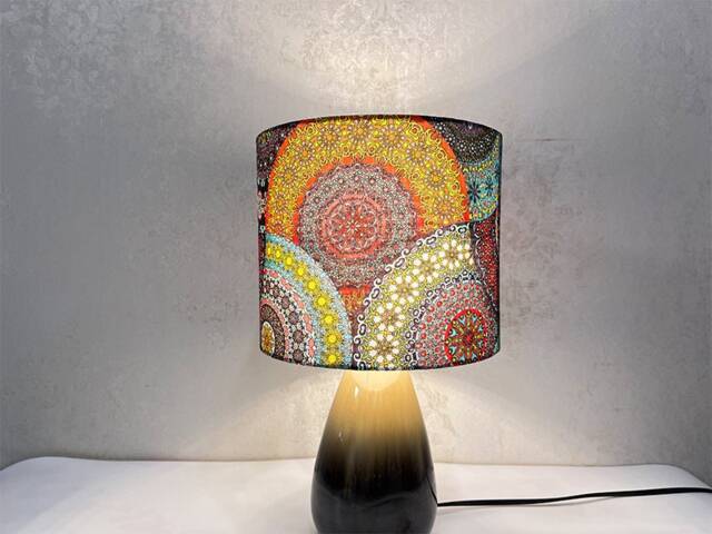 Fabric Lamp Shades For Floor Lamp, Lampshade Table Pendant Light - image 1