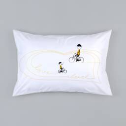 Boldloft I Heart You Dad Pillowcase Father's Day Pillow Cover, Daddy Pillowcase, Gift, Gift For Dad, From Daughter Son - thumbnail 1