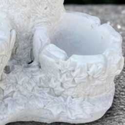 Large Duck in Planter Sculpture Concrete Goose Figurine Cement Statue Outdoor Flower Pot Decoration Handmade Garden & Home Art - thumbnail 4