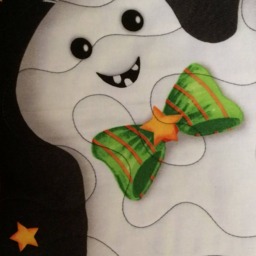 Halloween Wall Hanging. Ghosts, Pumpkins, Bats, Spiders - thumbnail 2