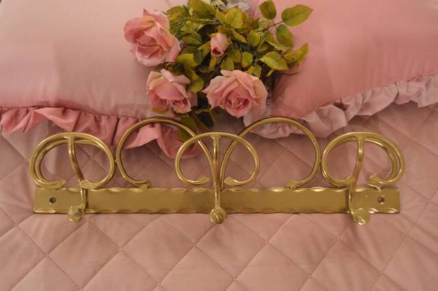 Vintage Iron Coat Rack - image 1