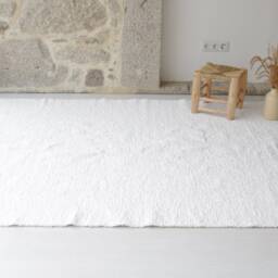 Large White Rug 170x240cm, Area Rug, Living Room Bedroom Bohemian Kids Minimal Decoration, Scandinavian - thumbnail 2