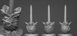 Wacom Pen Holder 3D Printed Xenomorph Giger Alien Egg Edition For Digital Artists - thumbnail 1