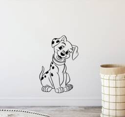 Dalmatian Dog Wall Decal Vinyl Sticker Kids Room Poster Bedroom Playroom Decor Children Nursery Art Print Sign Mural X99 - thumbnail 1
