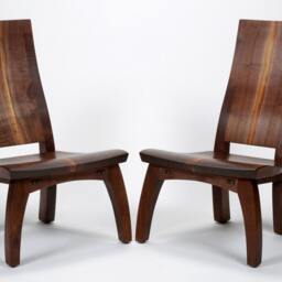 Cascade Lounge Chair in Walnut - thumbnail 4