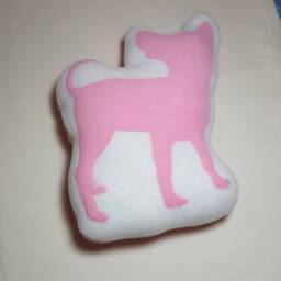 Silhouette Chihuahua Dog Pillow From The Collection Decorative - thumbnail 3