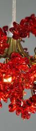 Ceiling Lighting, Kitchen Island Light With Red Color Jumping Flowers - thumbnail 4