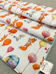 Personalised Baby Blanket Girl Fox Woodland Boy Pink Shower Gift Custom Minky - thumbnail 1