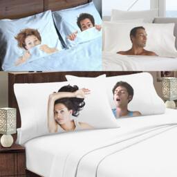 Custom Photo Pillowcase Personalized Face Gift, 100% Cotton Pillowcase, Funny Novelty 2025 - thumbnail 3