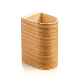 Wood Wall Sconce Rustic Modern Bedside Lamp - thumbnail 2