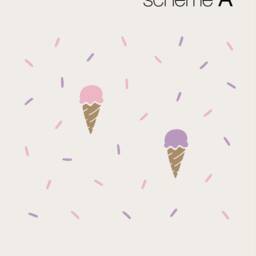 Ice Cream & Sprinkles Wall Decals Baby Nursery Decor - thumbnail 2