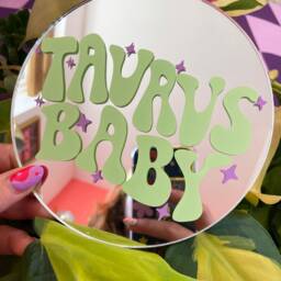 Taurus Horoscope/star Sign Mini Disc Mirror - thumbnail 2