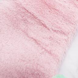 Personalised Pink Super Soft Faux Fur Fluffy Christmas Stocking With Glitter Name in Silver, Rose Gold, Gold - thumbnail 4