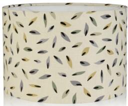 New Fallen Leaf Design Lampshade Grey & Gold, Ceiling Light /Table Lamp Shade