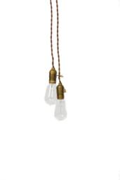 Simply Modern Vintage Double Pendant Light - thumbnail 2