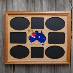 Australia Vacation Picture Frame - 11x14 Holds 8 Photos Kangaroo Island, Great Barrier Reef, Sydney Opera House Travel Decor - thumbnail 4