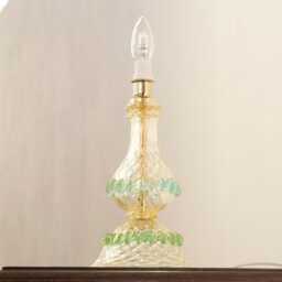 Glass Lamp Gold, Turquoise, & Green - Murano Handmade Venetian Art - thumbnail 2