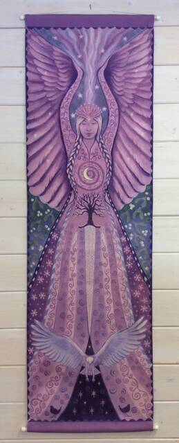 Air Goddess Wall Hanging Designed By Wendy Andrew