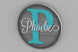 Nursery Wall Decor - Personalized Name Sign, Kids Room Art, Charming For Baby's Room, Custom Gift Idea - thumbnail 1