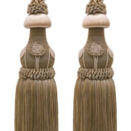 "D??copro Tassel Tieback, Length 12"" - 30.5cm, Spread 32" - thumbnail 2