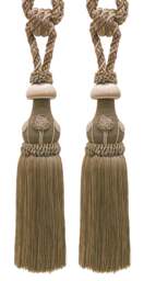 "D??copro Tassel Tieback, Length 12"" - 30.5cm, Spread 32" - thumbnail 1