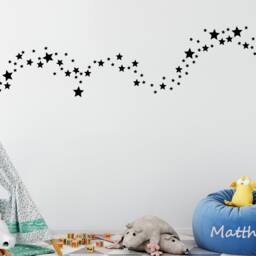 Gold Star Wall Decals, Peel & Stick Nursery Decor - thumbnail 3