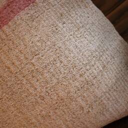 Vintage Kilim Cushion Cover - Handwoven Hemp/Wool, 20 Inch - thumbnail 3