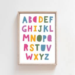 6 Girls Nursery Prints, Rainbow Print, Playroom Bedroom Wall Art, Rules, Kids Art - thumbnail 3