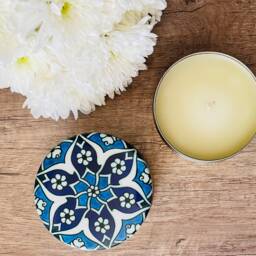 Candles - Scented Candles Gift in Decorative Box Mediterranean Patterns Housewarming Wedding Meditation Christmas Gifts - thumbnail 3