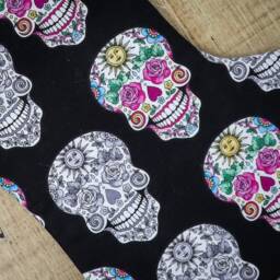 Sugar Skull Christmas Stocking, Punk - thumbnail 3
