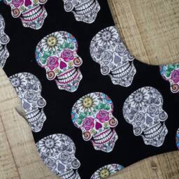 Sugar Skull Christmas Stocking, Punk - thumbnail 2