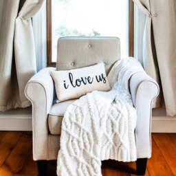 I Love Us Lumbar Pillow, Anniversary Gifts For Her - thumbnail 2