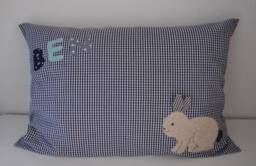 Cuddly Pillow Children's Rabbit Blue