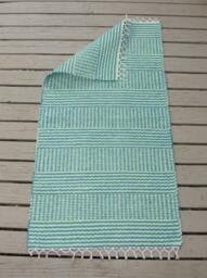 "Hand Woven Rug Runner - 24"" X 47" - thumbnail 1
