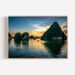 Ha Long Bay Photography Print - Vietnam Ocean Wall Art Poster Seaside Home Decor - thumbnail 2
