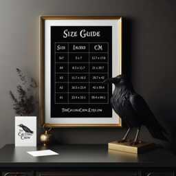 Welcome Foolish Mortals Print - Gothic Bat Print, Dark Goth Home Decor, Slogan Wall Art, Academia, Quirky - thumbnail 3