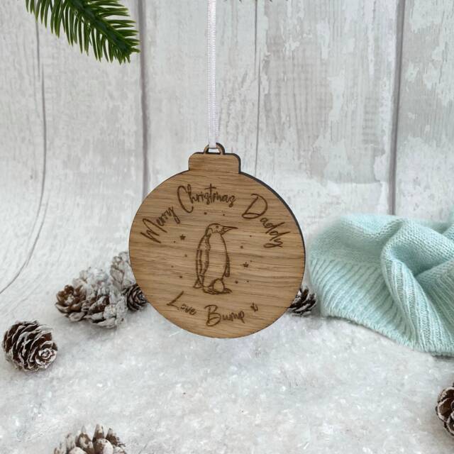 Bumps First Christmas Decoration - 1st From The Bump Gift Love Baby Shower Milestone - image 1