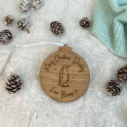Bumps First Christmas Decoration - 1st From The Bump Gift Love Baby Shower Milestone - thumbnail 2