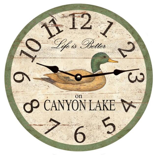 Duck Clock - Personalized Clock - image 1