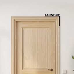Door Topper Laundry Room Decor Various Colours Top Of Decorative Sign - Novelty Wall Decor, Frame Art, Art - thumbnail 3