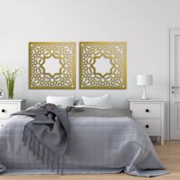 Decorative Glamour Graphics Alhambra, 60 cm, Wall Picture, Panel, Openwork Decor, Wood Art, Ornament, Living Room - thumbnail 3